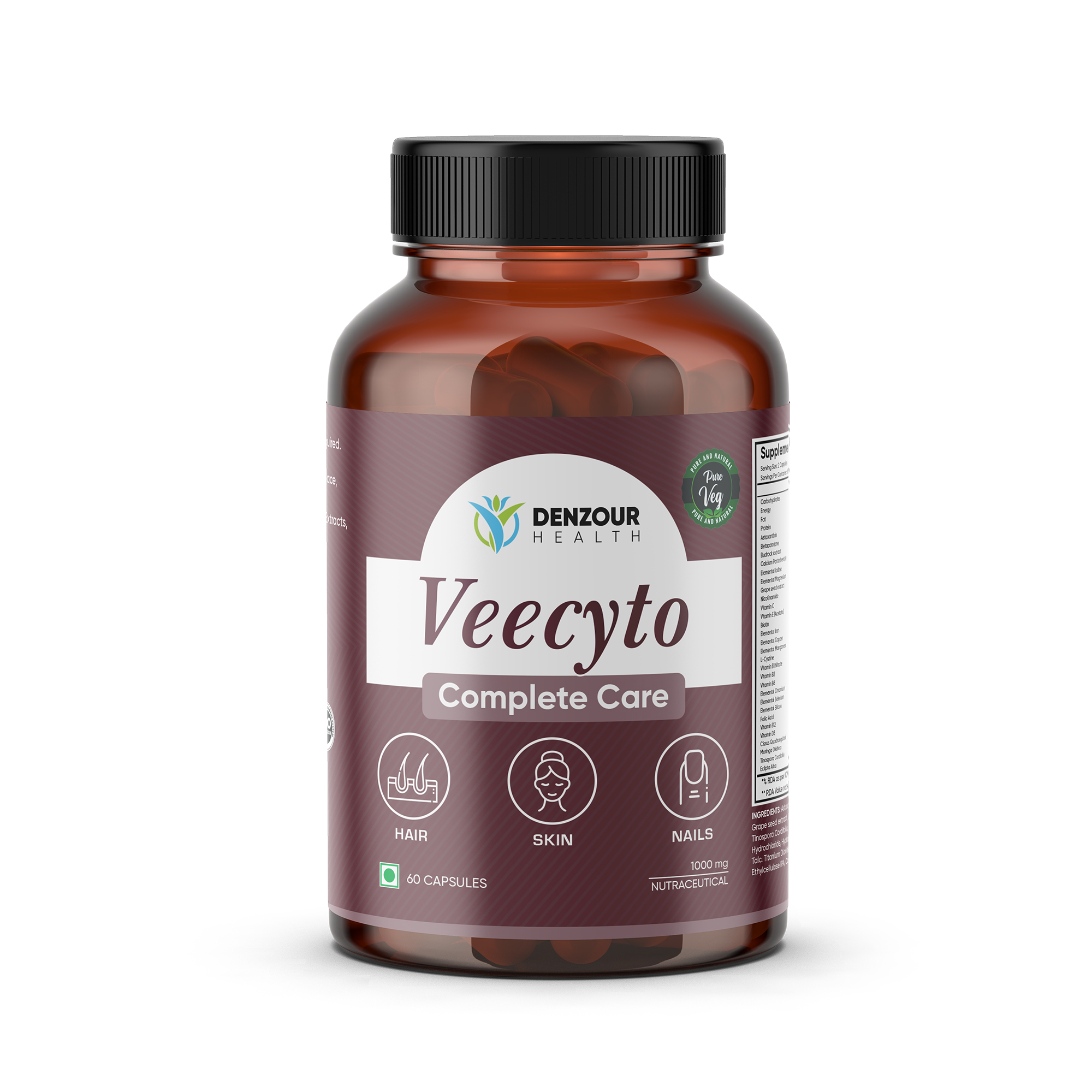 Denzour Health Veecyto - 60 Capsules